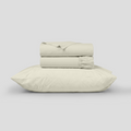 Ivory Crisp Cool Organic Percale Sheet Set