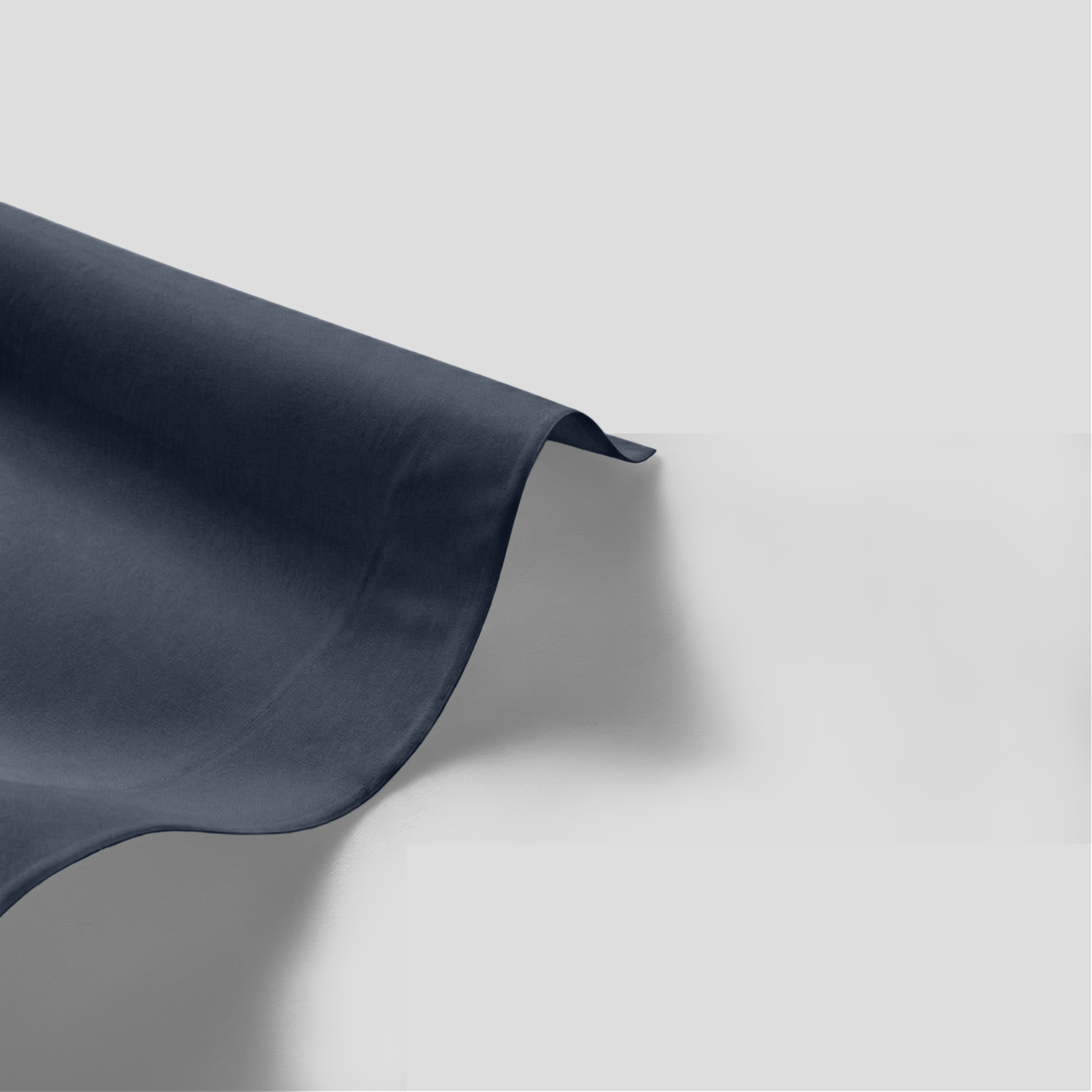 Nightfall Organic Cotton Percale Flat Sheet