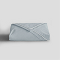 White Piped Percale Flat Sheet