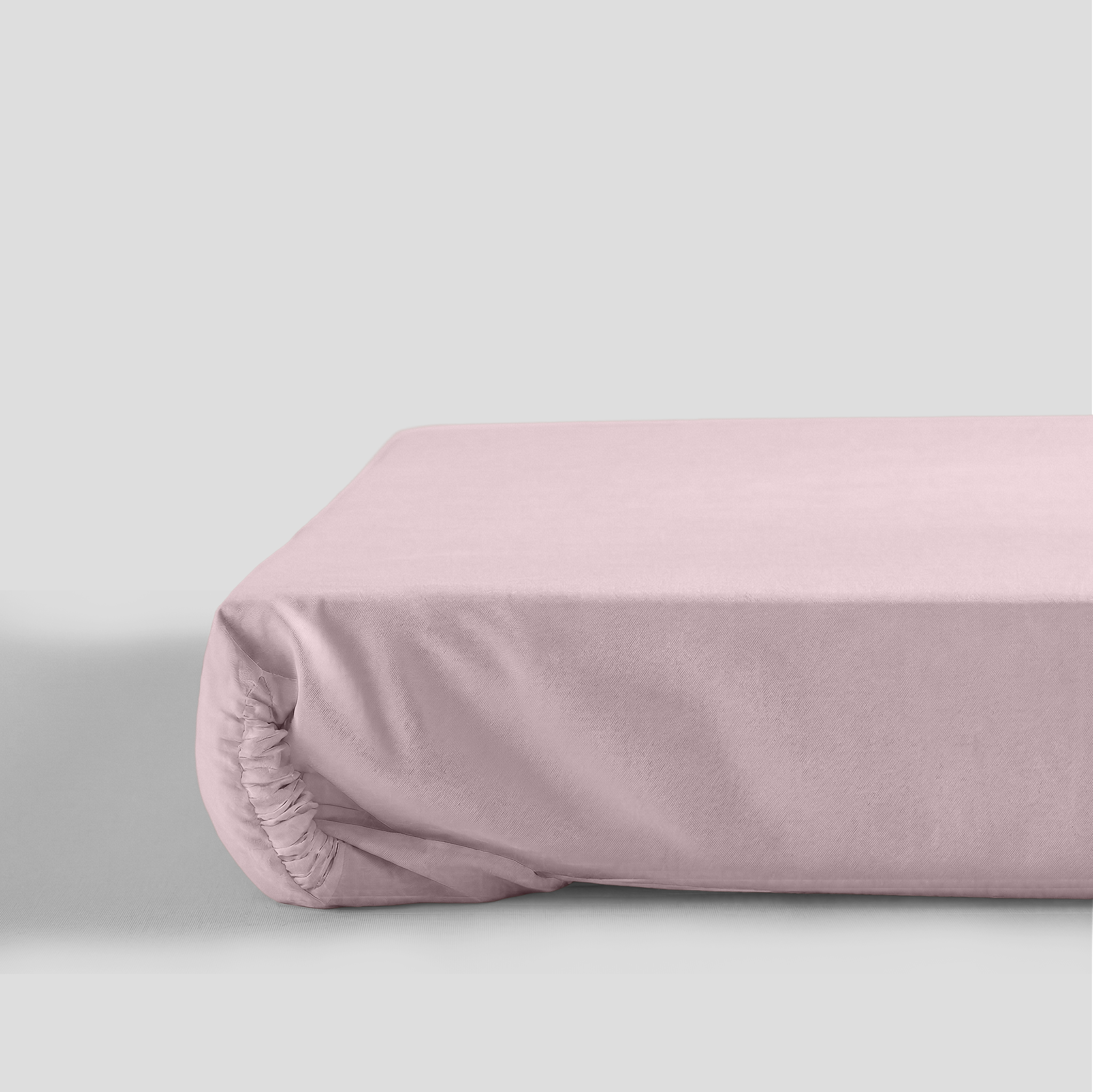 Soft Blush Organic Cotton Percale Extra Deep Fitted Sheet