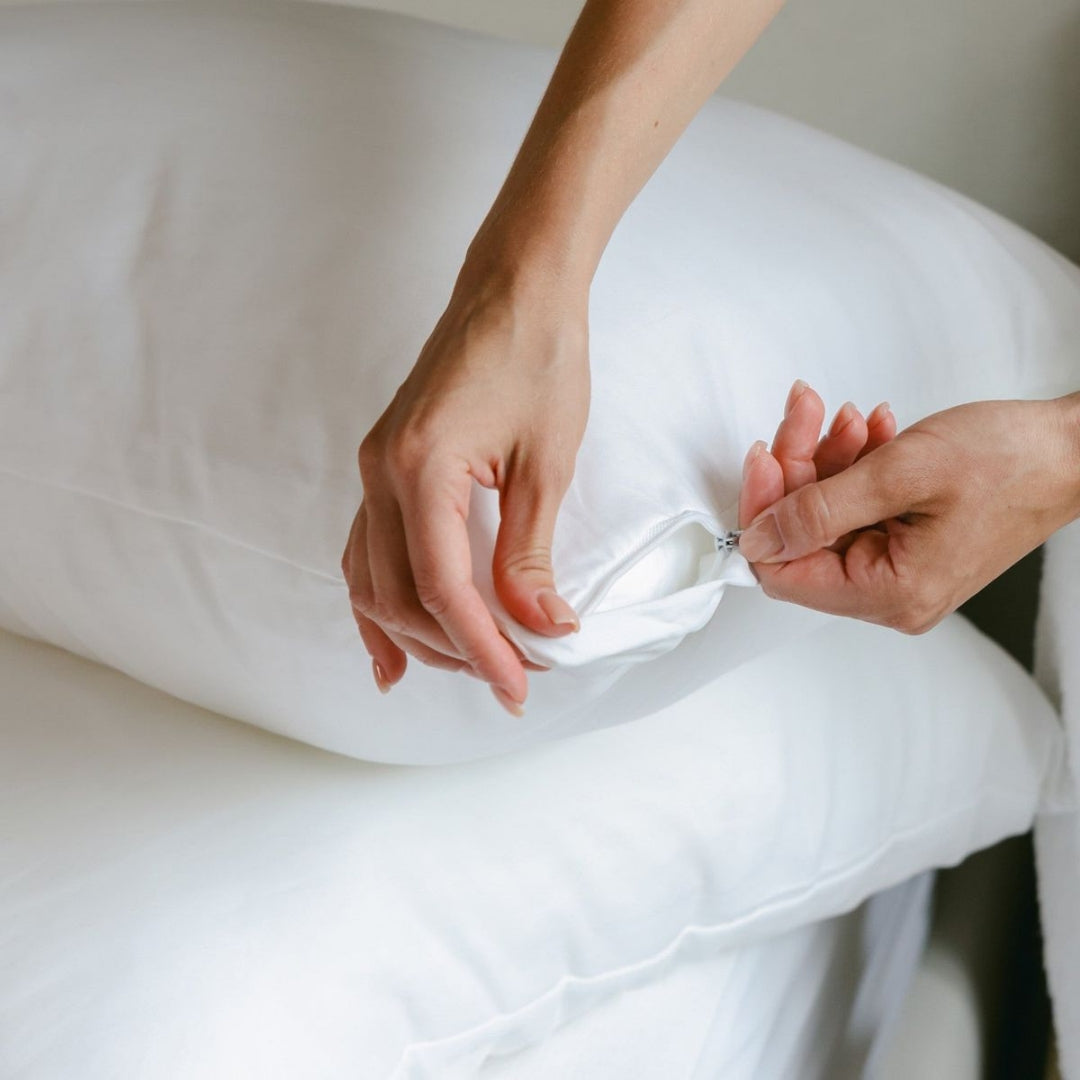 🎁 FREE GIFT - Organic Cotton Pillow Protectors (100% off)